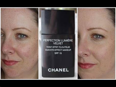 chanel foundation perfection lumiere velvet dupe